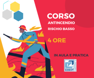 corso antincendio rischio basso