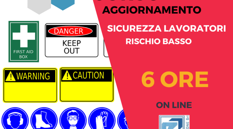 corso aggiornamento sicurezza lavoratori basso rischio